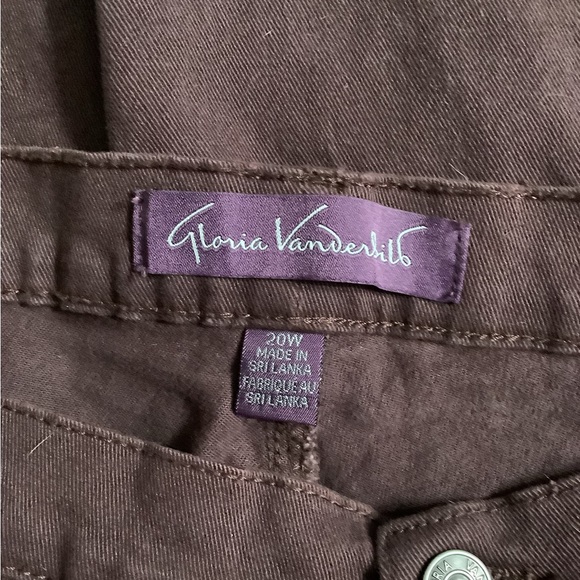 Plus size 20W brown jeans - Picture 2 of 4